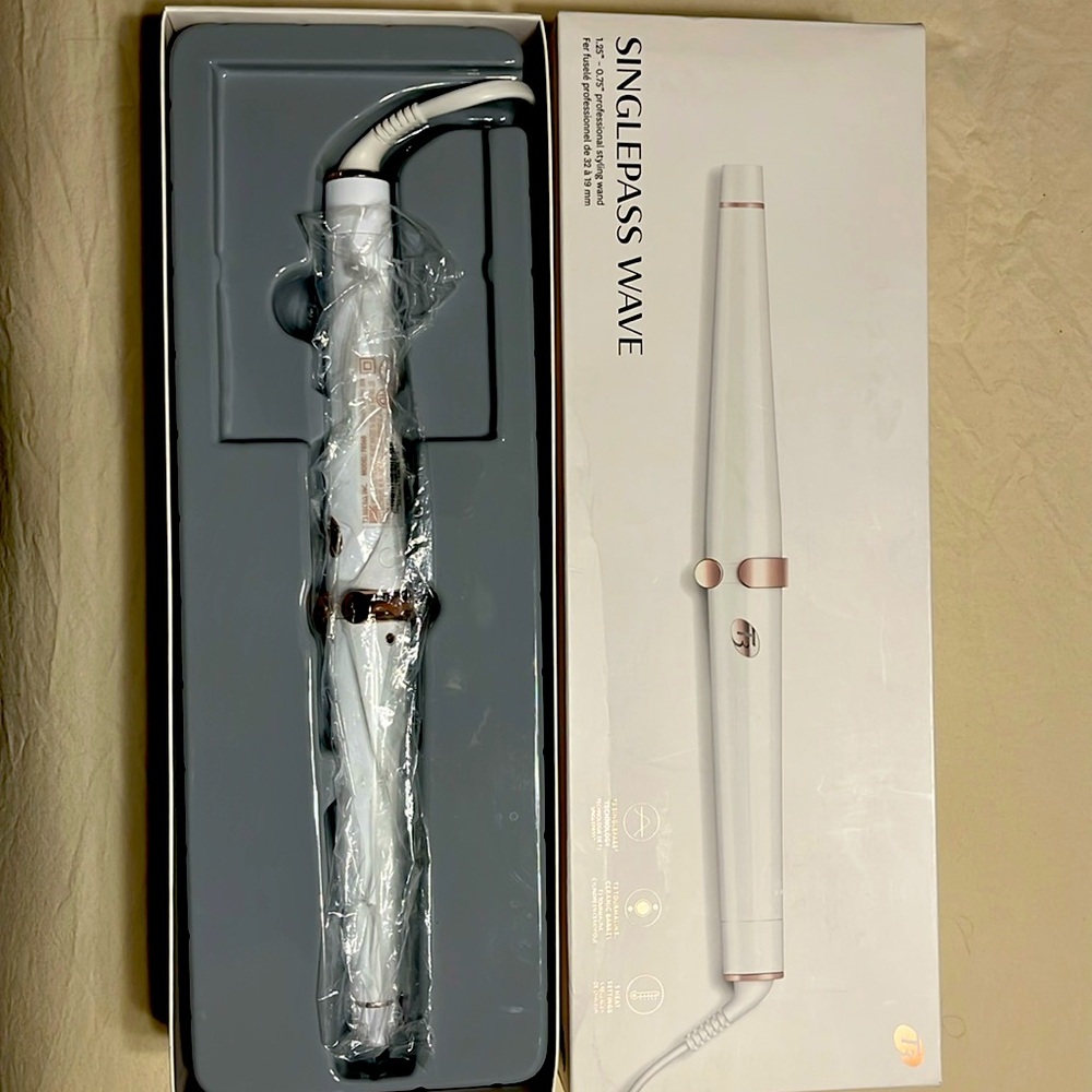 T3 SinglePass Wave curling wand